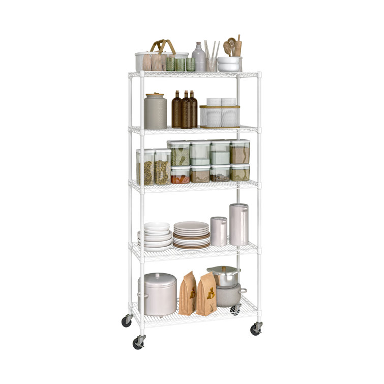 Seville Classics 36'' W Steel Adjustable Height Shelving Unit with